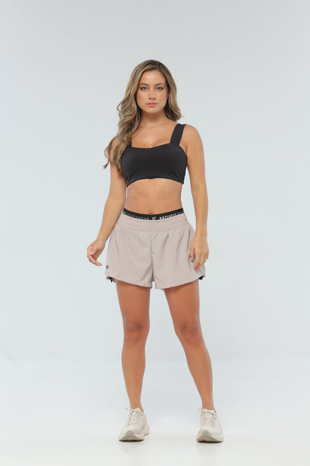 Top Betty reversible en animal print